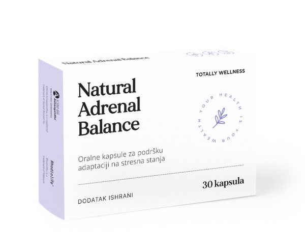 Pills Box Mockup NATURAL ADRENAL BALANCE