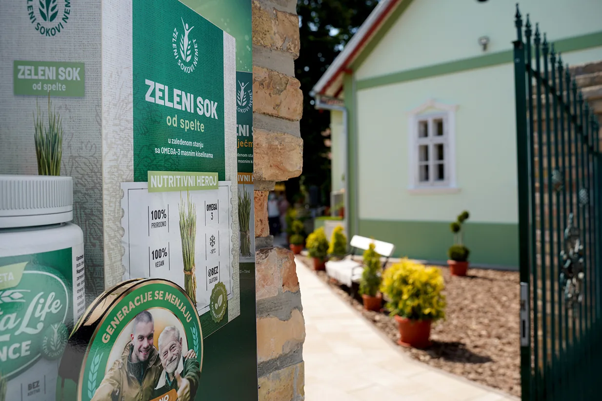 Büro und Branding – Zeleni Sokovi Nemet / Palić