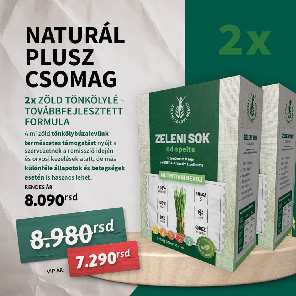 Natural Plus csomag zöld levek - Eliksir Vitalnosti
