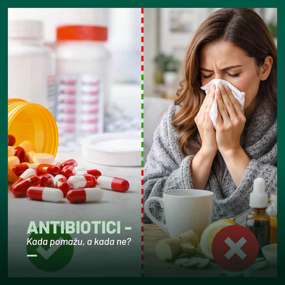 antibiotici kada pomazu a kada ne
