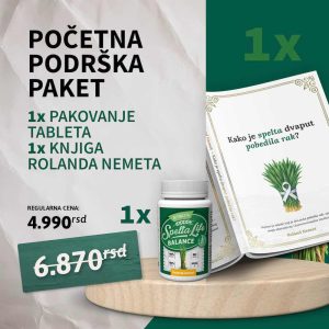Paket početne podrške za nove korisnike - Eliksir Vitalnosti