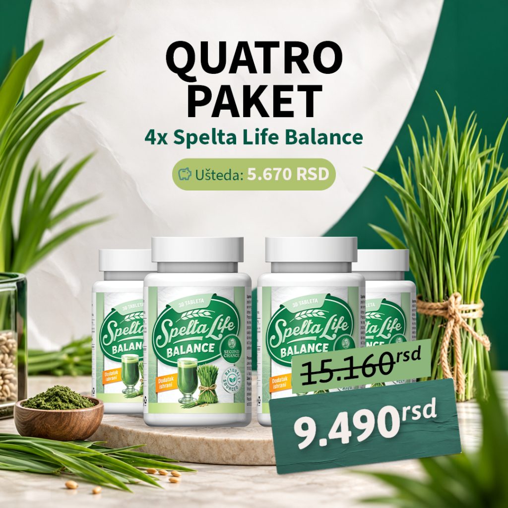 Quatro paket 4x Spelta Life Balance