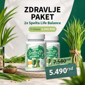 Zdravlje paket 2x Spelta Life Balance