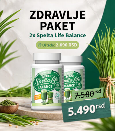 Zdravlje paket 2x Spelta Life Balance
