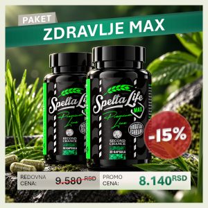 Zdravlje paket Max – 2 × Spelta Life Max